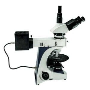 B220 - MICROSCÓPIO DE POLARIZAÇÃO COM DUPLA ILUMINAÇÃO (PETROGRÁFICO)-ESQ
