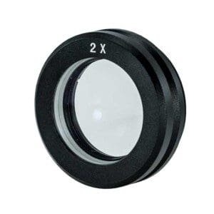 B2XOL - Lente Objetiva Auxiliar 2X Bioptika para Estereomicroscópio com Zoom