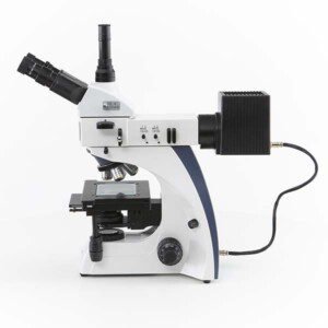 B100 - Microscópio Metalográfico com Óptica Corrigida ao Infinito